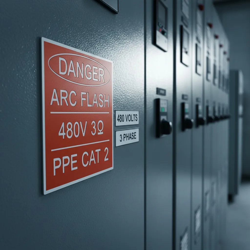 Arc Flash Labels vs. Permanent Equipment ID